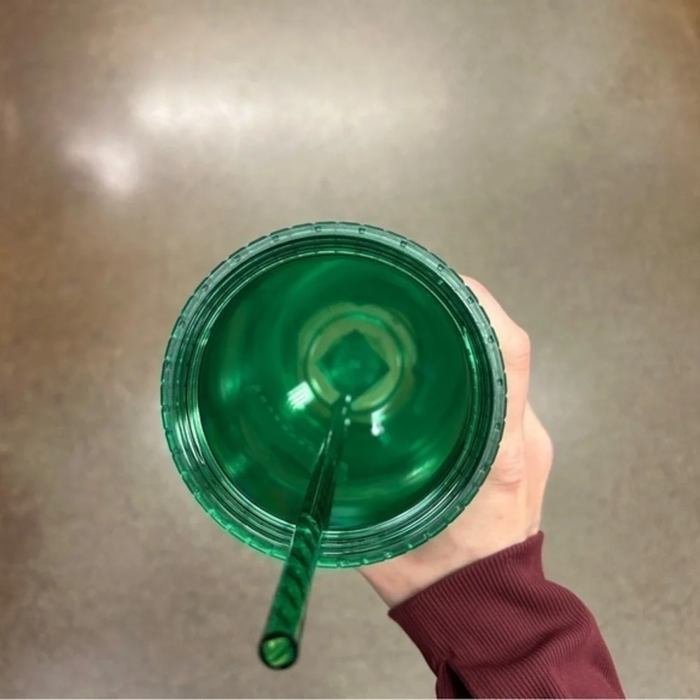 Starbucks Watermelon Iridescent Gridded 2023 Venti Tumbler Mug NWT